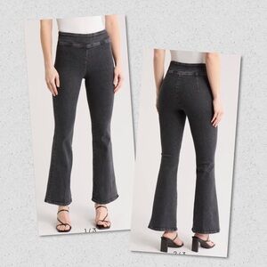 FRAME Denim Women’s Black Pull on The Jet Set Flare Jeans Size 1